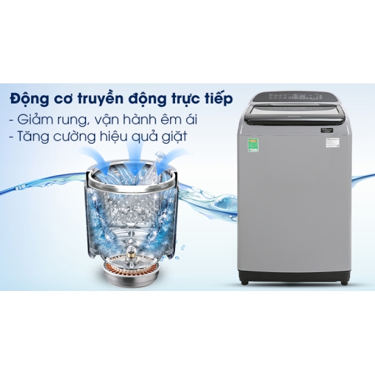 Máy giặt Samsung Inverter 10 kg WA10T5260BY/SV Mới 2020