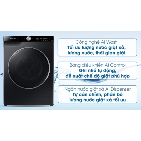 Máy giặt Samsung Inverter 10 kg WW10TP44DSB/SV
